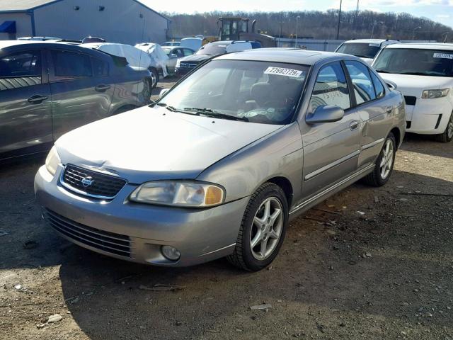 3N1BB51DX1L108649 - 2001 NISSAN SENTRA SE TAN photo 2