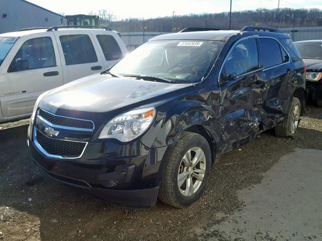 2GNALBEKXF6109543 - 2015 CHEVROLET EQUINOX LT BLACK photo 2