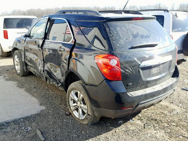 2GNALBEKXF6109543 - 2015 CHEVROLET EQUINOX LT BLACK photo 3