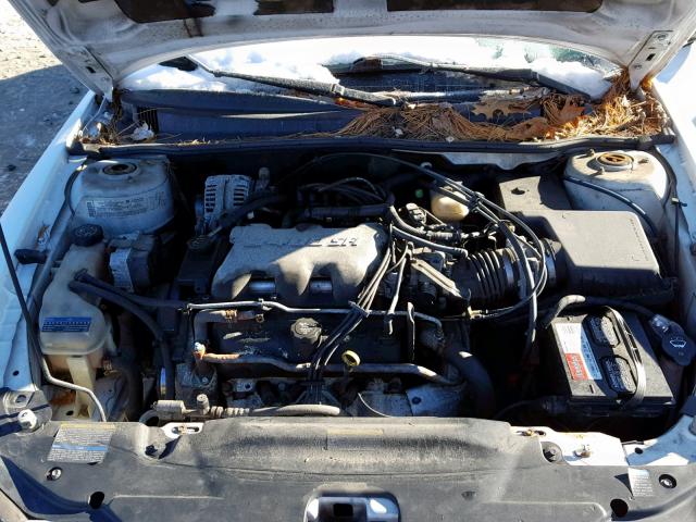 1G2NE52E95M203454 - 2005 PONTIAC GRAND AM S WHITE photo 7