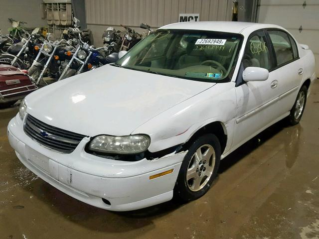 1G1NE52J43M617823 - 2003 CHEVROLET MALIBU LS Ağ foto 2