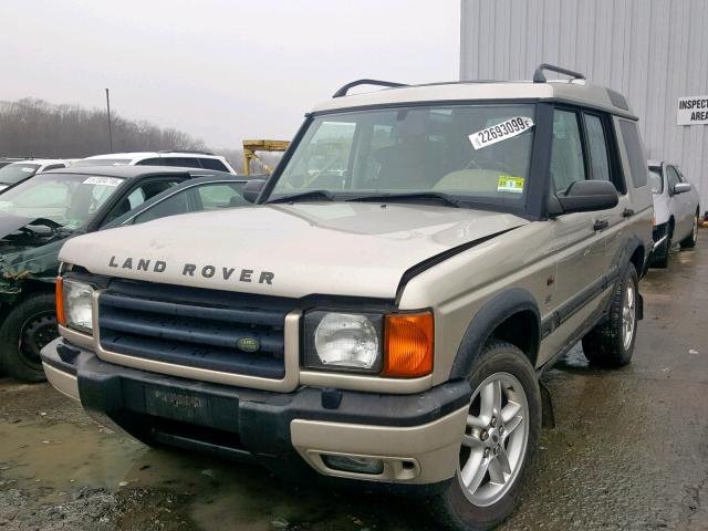 SALTY12412A753795 - 2002 LAND ROVER DISCOVERY 金色 照片 2