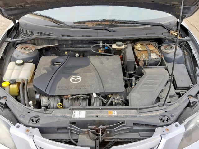 JM1BK323941170093 - 2004 MAZDA 3 S GRAY photo 7