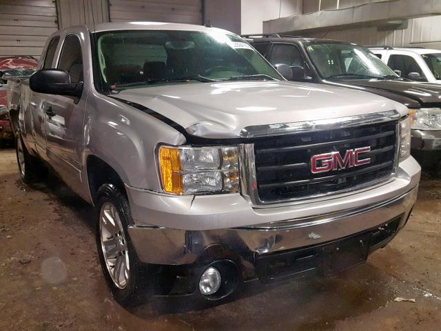 2GTEK19J871558128 - 2007 GMC NEW SIERRA SILVER photo 1