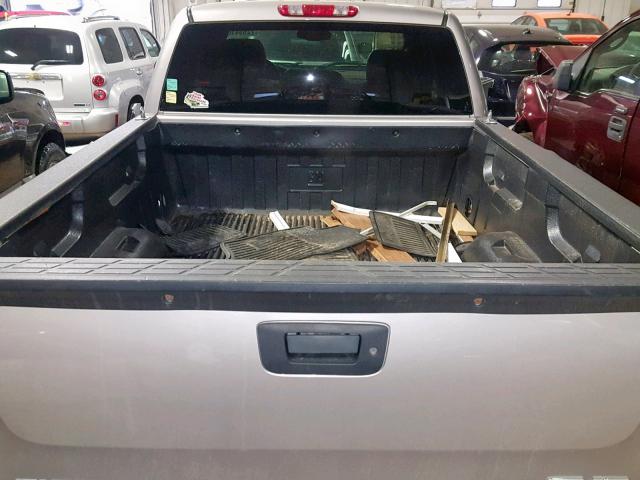 2GTEK19J871558128 - 2007 GMC NEW SIERRA SILVER photo 9