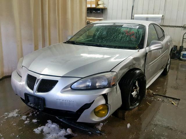 2G2WP522451166913 - 2005 PONTIAC GRAND PRIX SILVER photo 2