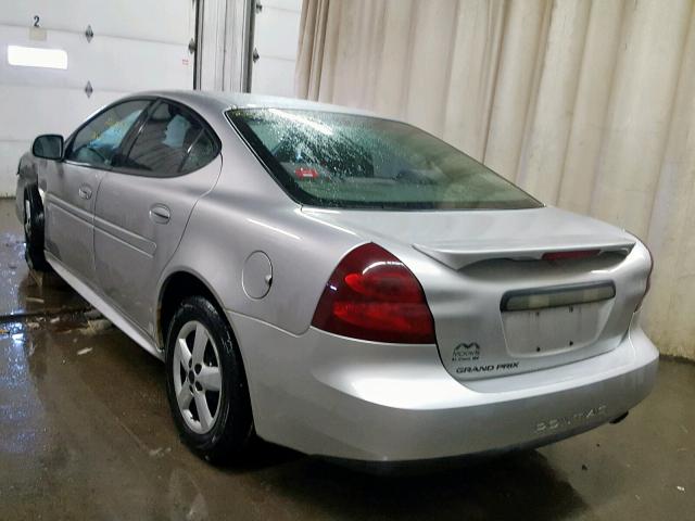2G2WP522451166913 - 2005 PONTIAC GRAND PRIX SILVER photo 3