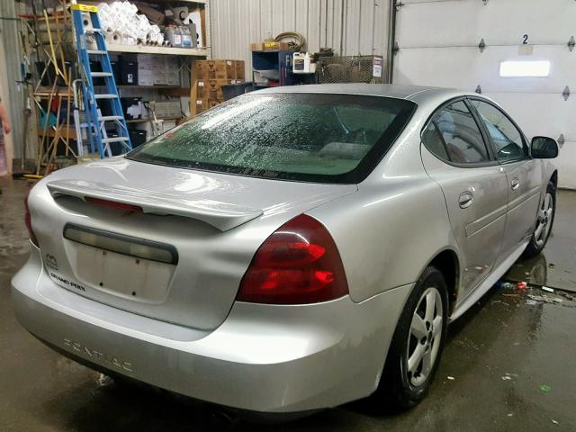 2G2WP522451166913 - 2005 PONTIAC GRAND PRIX SILVER photo 4