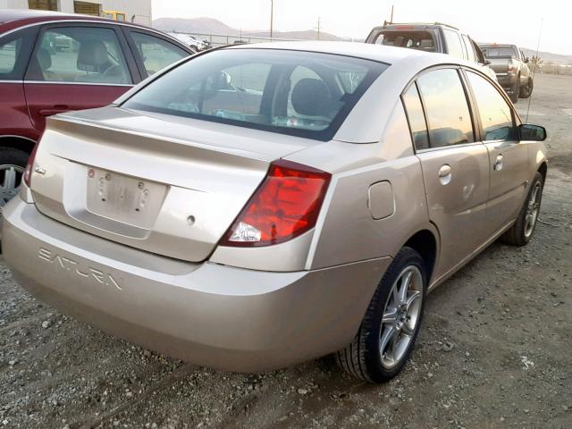 1G8AJ52F84Z172241 - 2004 SATURN ION LEVEL GOLD photo 4