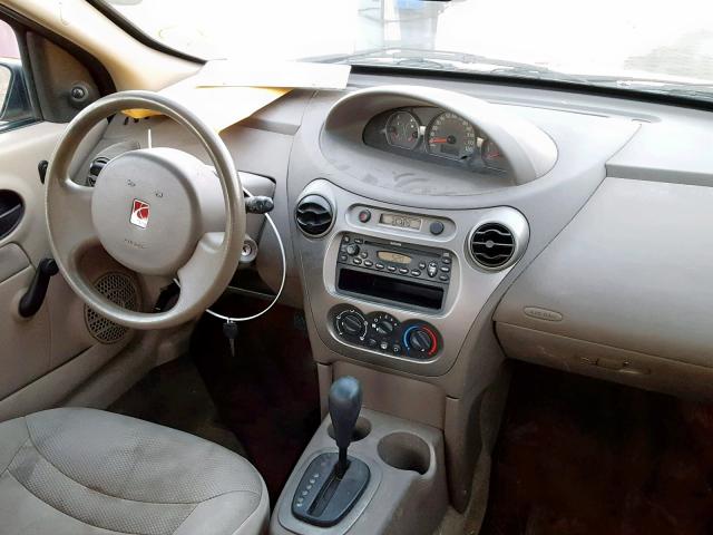 1G8AJ52F84Z172241 - 2004 SATURN ION LEVEL GOLD photo 9