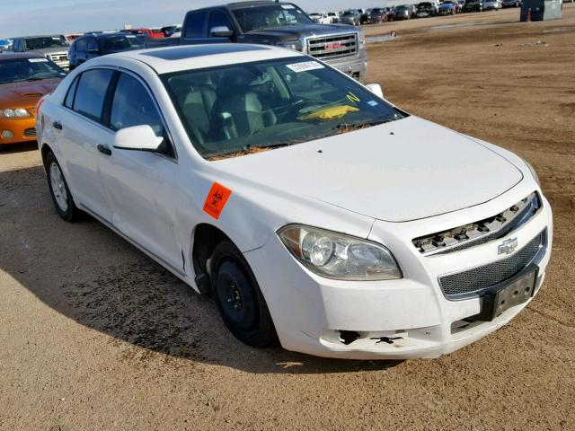 1G1ZD5E13BF352279 - 2011 CHEVROLET MALIBU 2LT WHITE photo 1