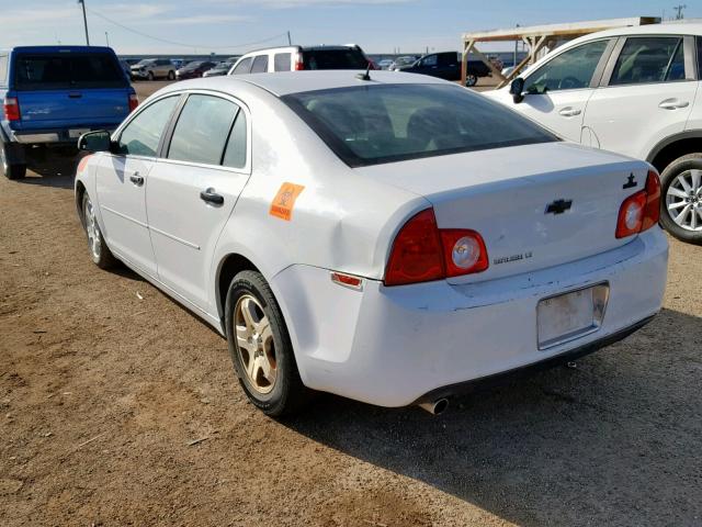 1G1ZD5E13BF352279 - 2011 CHEVROLET MALIBU 2LT WHITE photo 3