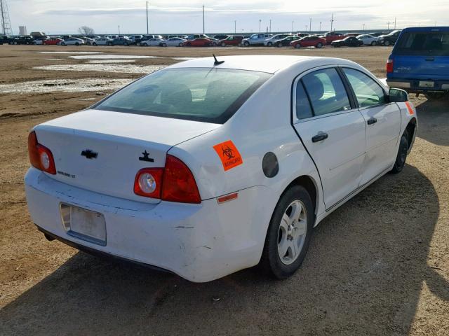 1G1ZD5E13BF352279 - 2011 CHEVROLET MALIBU 2LT WHITE photo 4