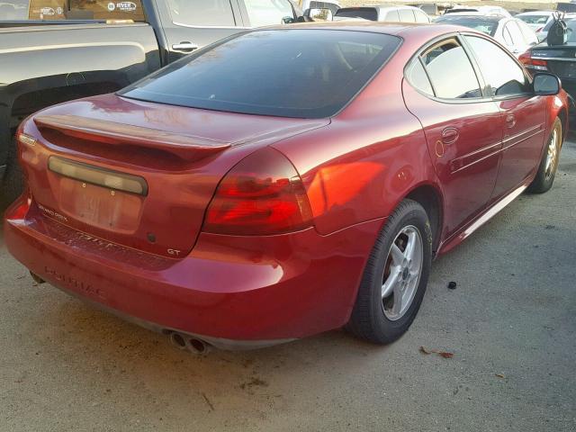 2G2WS522641144568 - 2004 PONTIAC GRAND PRIX 栗色 照片 4