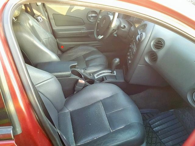 2G2WS522641144568 - 2004 PONTIAC GRAND PRIX 栗色 照片 5