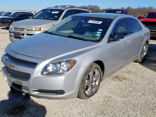 1G1ZA5E06CF387156 - 2012 CHEVROLET MALIBU LS SILVER photo 2