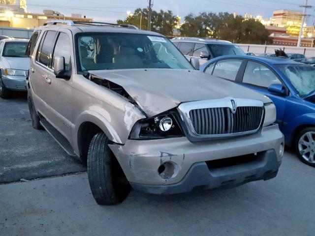5LMEU68H74ZJ38359 - 2004 LINCOLN AVIATOR 金色 照片 1