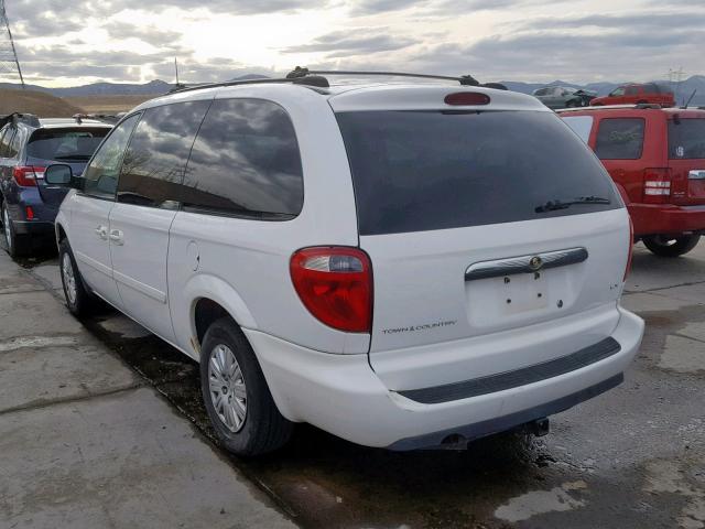 2A4GP44R66R660899 - 2006 CHRYSLER TOWN & COU WHITE photo 3