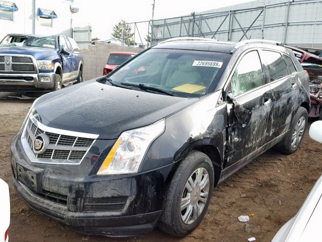 3GYFNAEY5BS548257 - 2011 CADILLAC SRX LUXURY BLACK photo 2