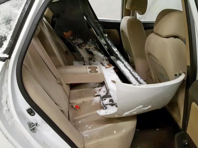 KMHDU46D69U725630 - 2009 HYUNDAI ELANTRA GL 白色 照片 6