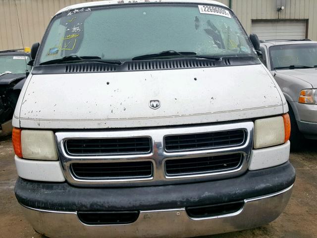 2B6HB11YXYK140143 - 2000 DODGE RAM VAN B1 WHITE photo 9