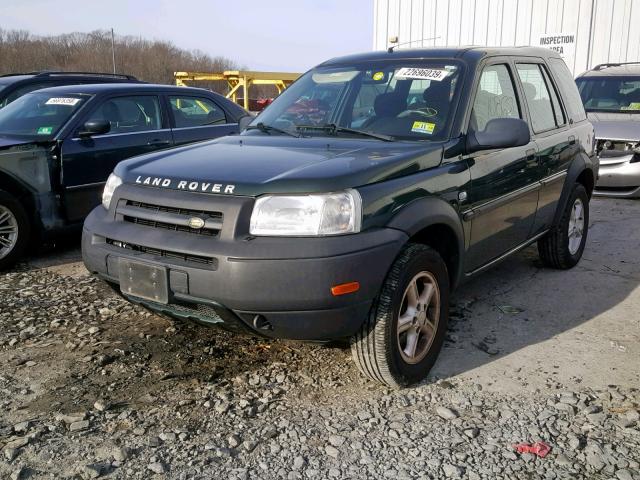 SALNM22243A280923 - 2003 LAND ROVER FREELANDER GREEN photo 2