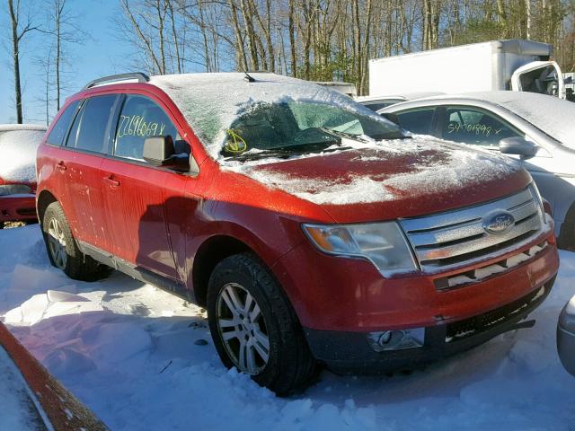 2FMDK48CX7BA76640 - 2007 FORD EDGE SEL RED photo 1