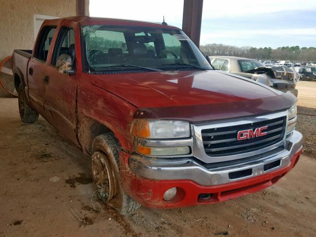 2GTEK13T951312874 - 2005 GMC NEW SIERRA RED photo 1