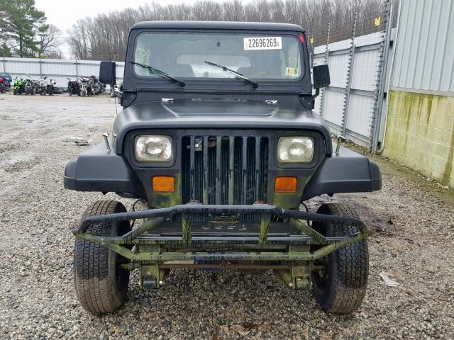 1J4FY19P3RP422691 - 1994 JEEP WRANGLER / BLACK photo 9