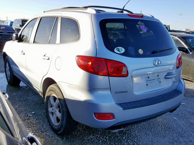 5NMSG13D37H120328 - 2007 HYUNDAI SANTA FE G 银色 照片 3