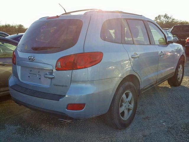 5NMSG13D37H120328 - 2007 HYUNDAI SANTA FE G 银色 照片 4