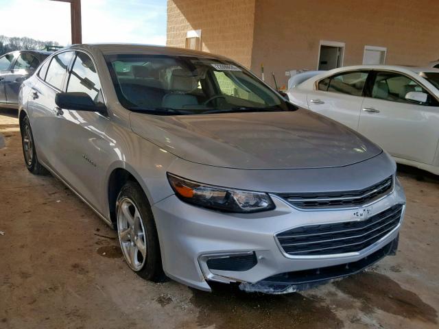 1G1ZB5ST0HF233710 - 2017 CHEVROLET MALIBU LS SILVER photo 1