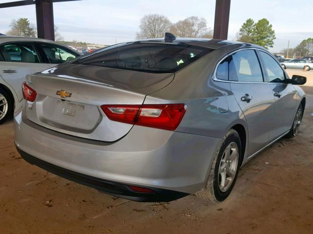 1G1ZB5ST0HF233710 - 2017 CHEVROLET MALIBU LS SILVER photo 4