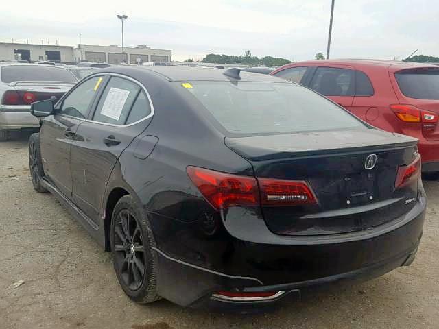 19UUB3F54GA003134 - 2016 ACURA TLX TECH BLACK photo 3