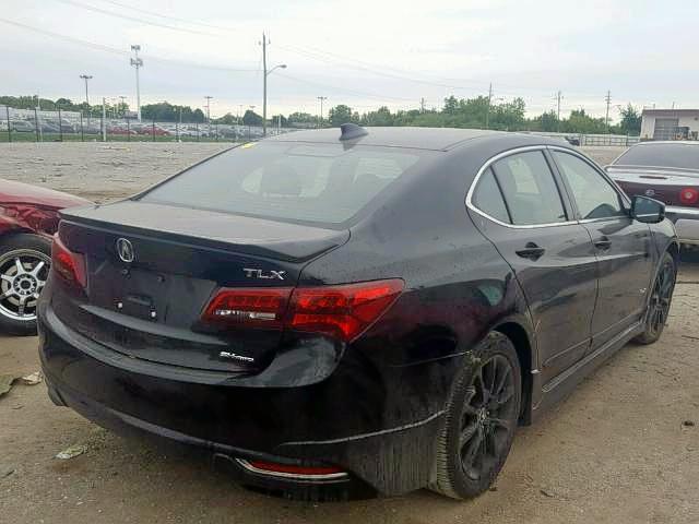 19UUB3F54GA003134 - 2016 ACURA TLX TECH BLACK photo 4