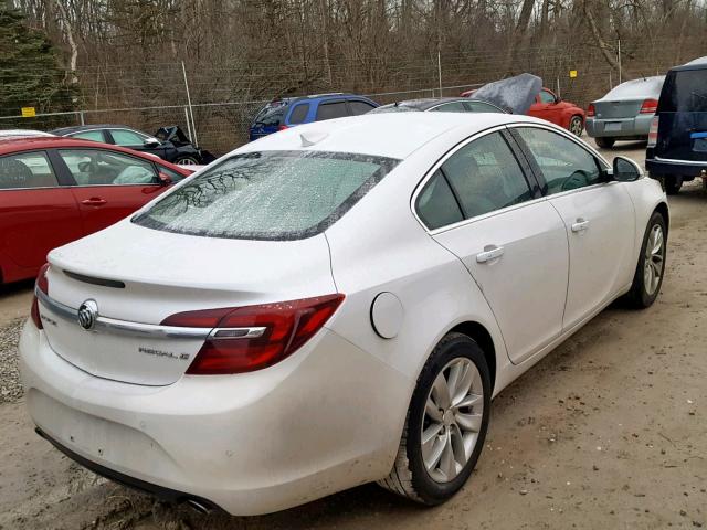 2G4GS5GX5G9112524 - 2016 BUICK REGAL PREM WHITE photo 4