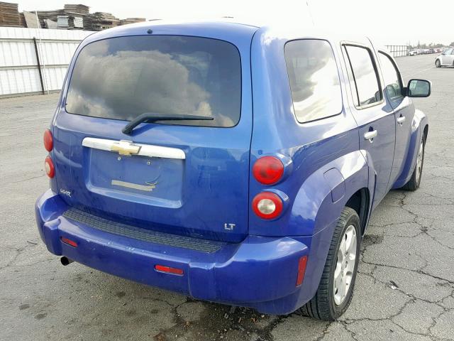 3GNDA23D76S604792 - 2006 CHEVROLET HHR LT BLUE photo 4