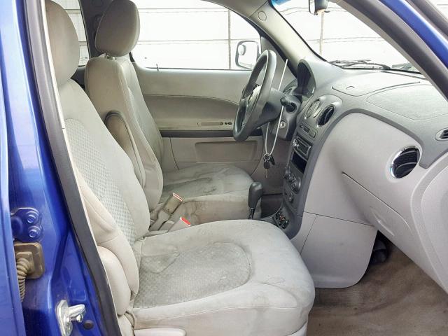 3GNDA23D76S604792 - 2006 CHEVROLET HHR LT BLUE photo 5