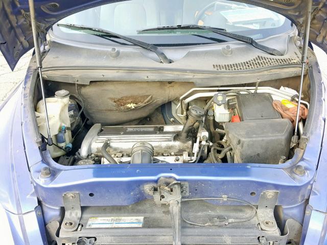 3GNDA23D76S604792 - 2006 CHEVROLET HHR LT BLUE photo 7