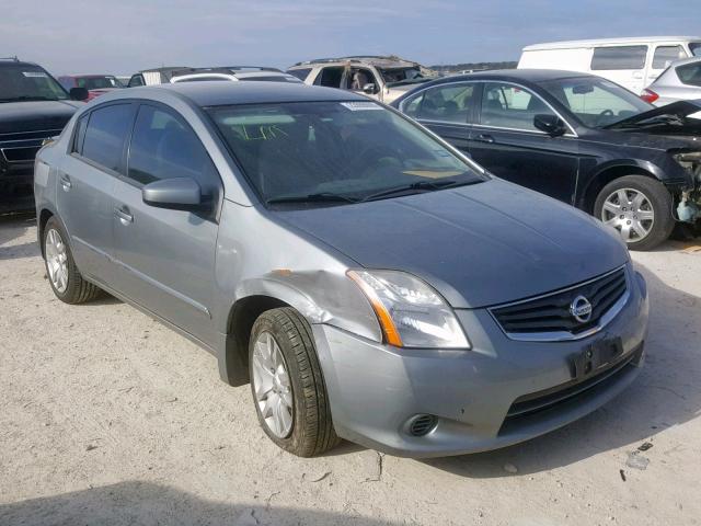 3N1AB6APXCL745037 - 2012 NISSAN SENTRA 2.0 GRAY photo 1