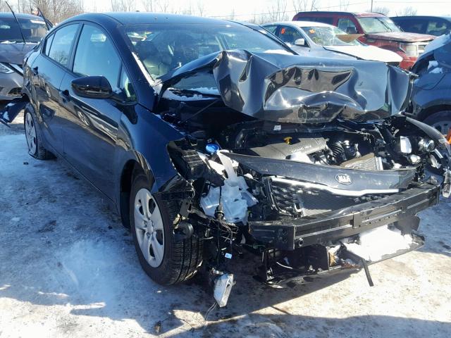 3KPFK4A77JE272951 - 2018 KIA FORTE LX 黑色 照片 1