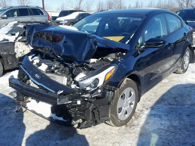 3KPFK4A77JE272951 - 2018 KIA FORTE LX 黑色 照片 2