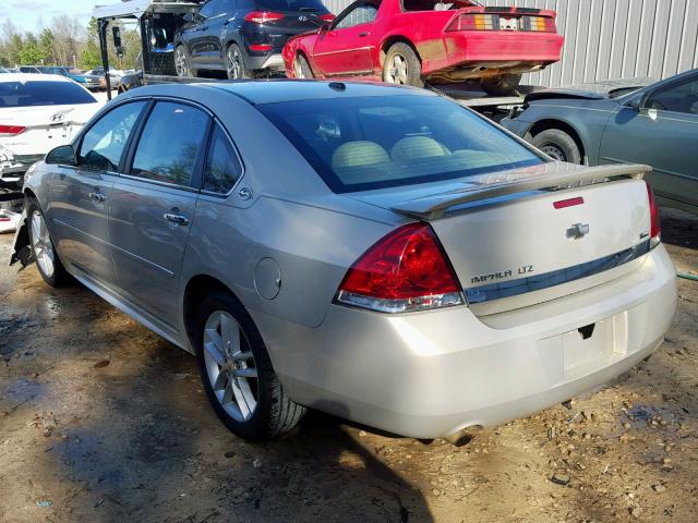 2G1WU57M991235575 - 2009 CHEVROLET IMPALA LTZ TAN photo 3