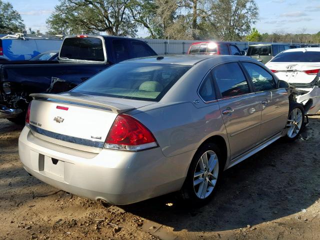 2G1WU57M991235575 - 2009 CHEVROLET IMPALA LTZ TAN photo 4