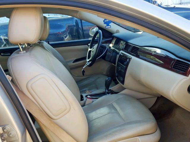 2G1WU57M991235575 - 2009 CHEVROLET IMPALA LTZ TAN photo 5