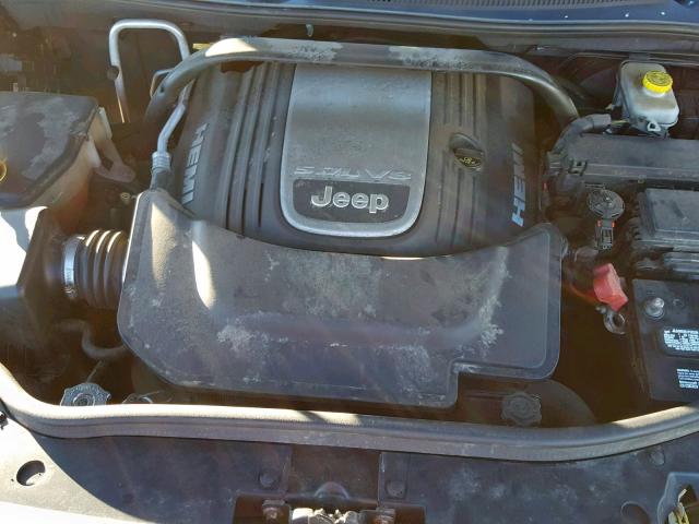 1J8HG58226C276035 - 2006 JEEP COMMANDER BLACK photo 7