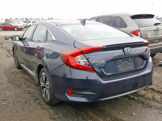 19XFC1F36GE212623 - 2016 HONDA CIVIC EX BLUE photo 3