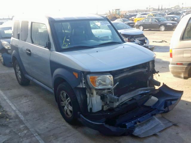 5J6YH28676L001213 - 2006 HONDA ELEMENT EX SILVER photo 1