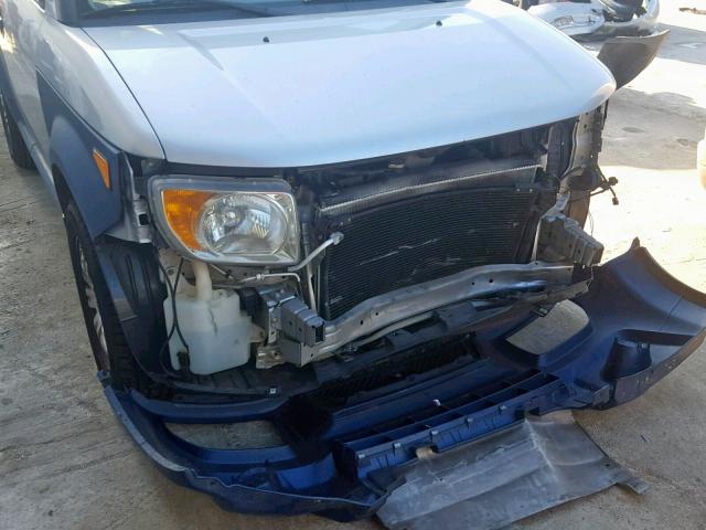 5J6YH28676L001213 - 2006 HONDA ELEMENT EX SILVER photo 9