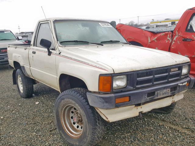 JT4RN63R3G0007363 - 1986 TOYOTA PICKUP RN6 WHITE photo 1